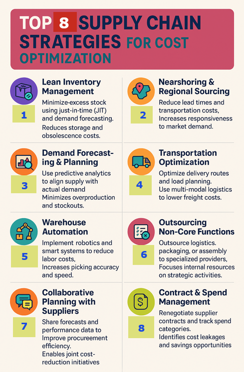 Top 8 Supply Chain Strategies for Cost Optimization