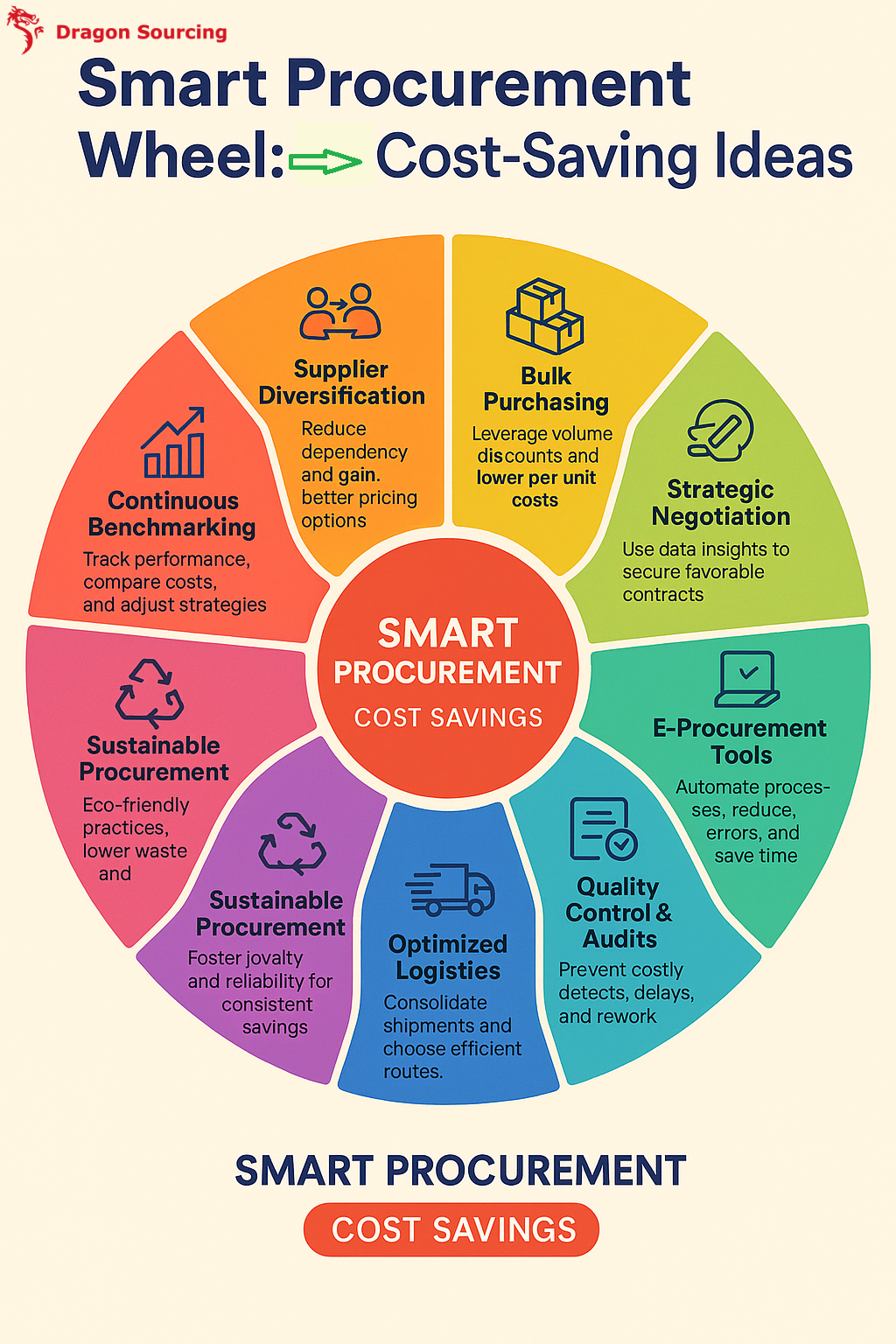 Smart Procurement Wheel: 10 Cost-Saving Ideas