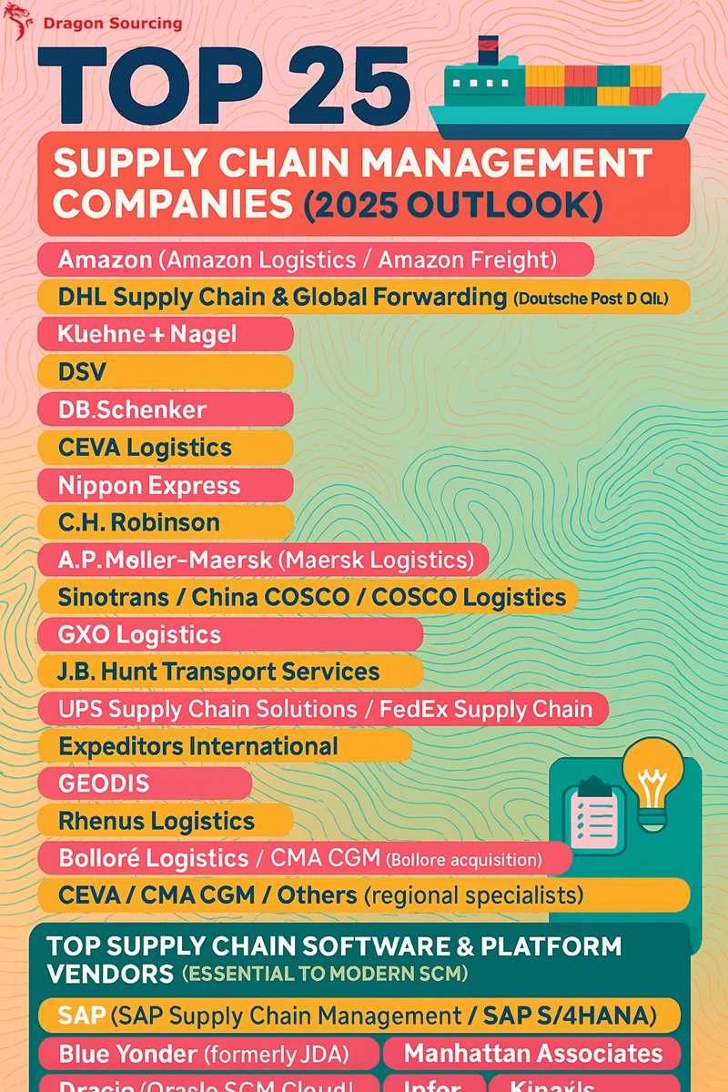 Top 25 Supply Chain Management Companies (2025 outlook)