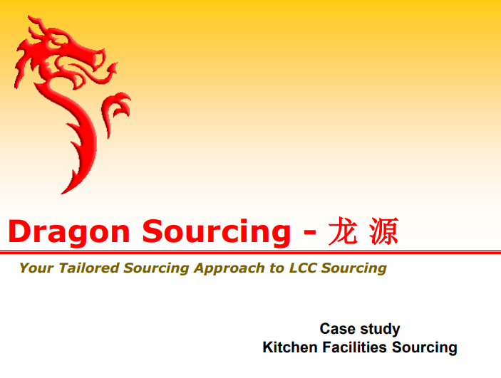Dragon Sourcing Case Study: Stainless Steel Kitchen Sink Sourcing Project